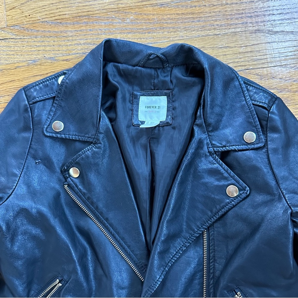 Forever 21 Motorcycle Jacket - Picture 3 of 8